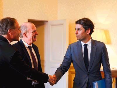 La CPME reçue par le Premier ministre, Gabriel Attal
